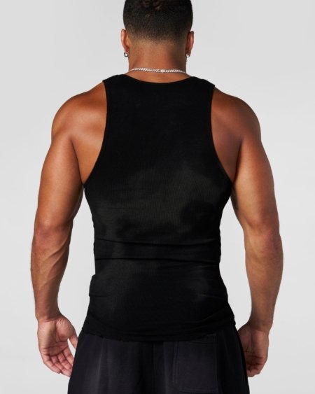 RIBBED SHADOW WIFE LOVERS TANK – Image 3
