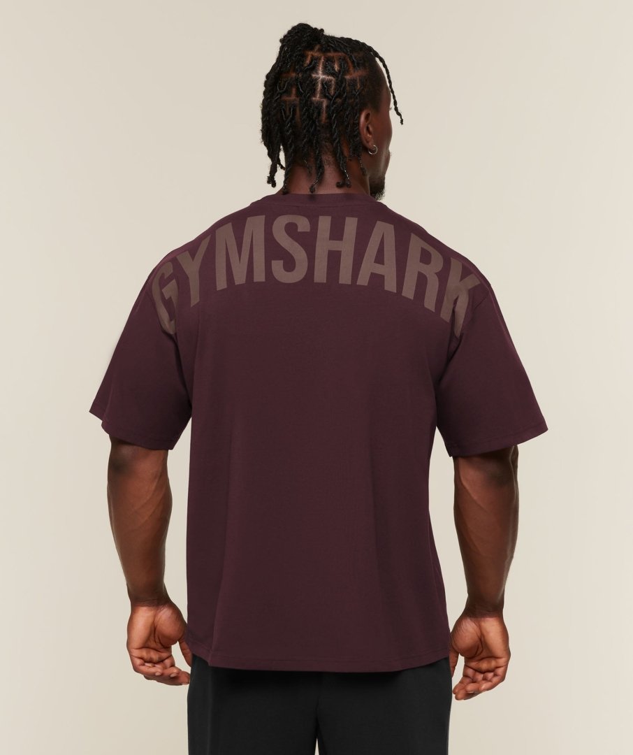 POWER T-SHIRT CHERRY PURPLE