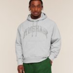RETRO COLLEGIATE GRAPHIC HOODIE