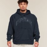 RETRO COLLEGIATE GRAPHIC HOODIE